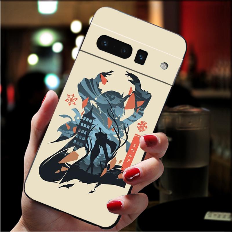 Phone Case For Google Pixel 10 Pro 9 Pro XL 9A 8 7 6 Pro Pixel 8A 7A 6A Pixel 8 7 6 5 Anime Genshin Impact