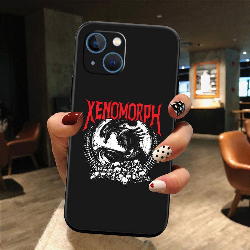 Aliens vs Predator Xenomorph Shell Phone Case for Samsung Galaxy Note 10 20 S23 S24 S25 Ultra FE Plus Edge Lite A02S A35 A07 A17