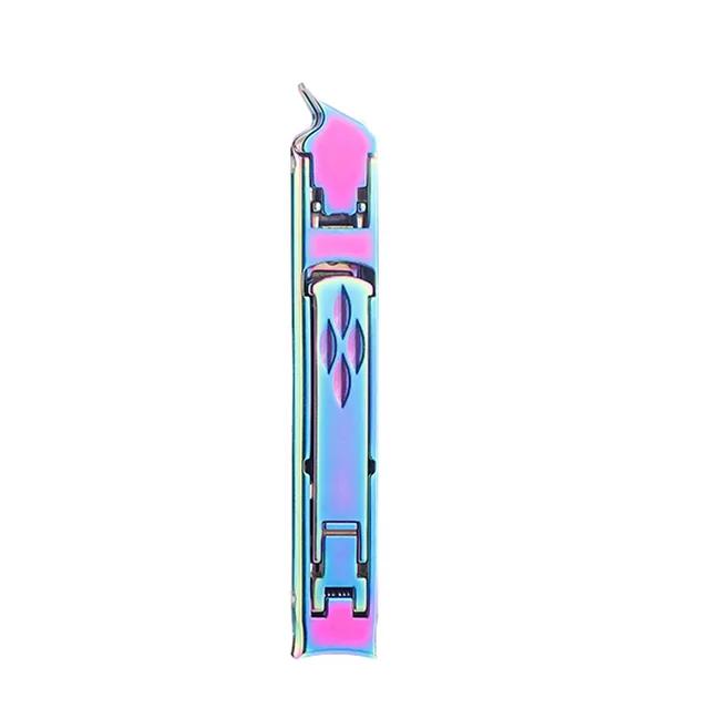 

Fold Nail Clipper file Stainless Steel Anti Splash Finger Cutter Manicure Tool double head design Thick Ingrown Toenail Scissor