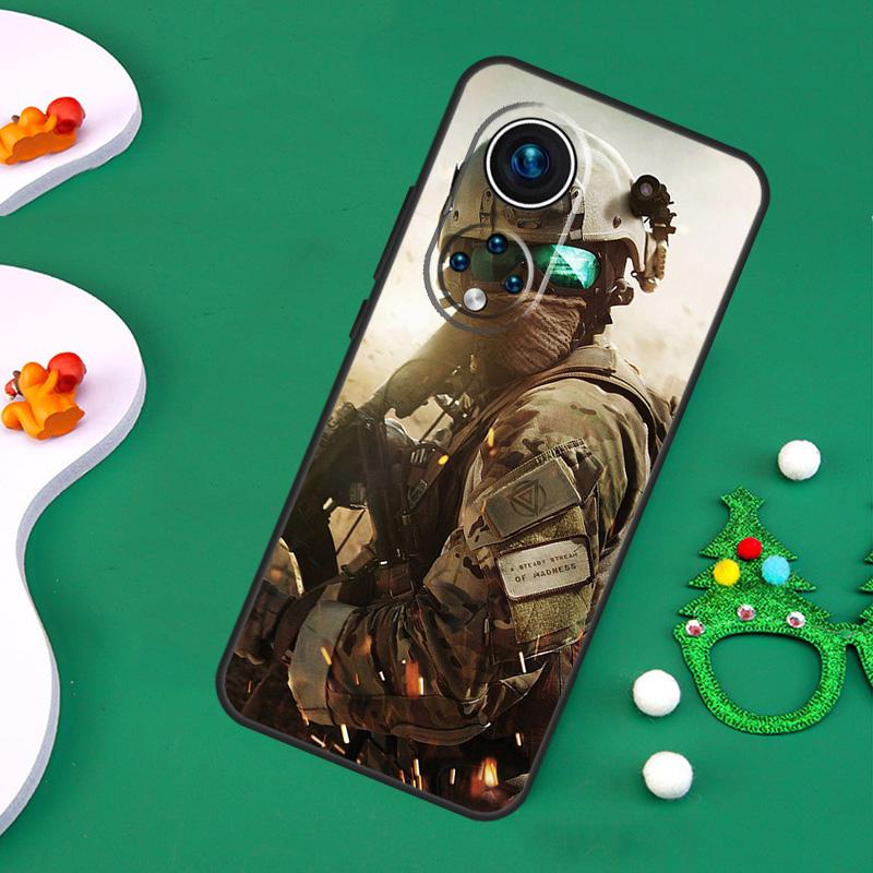 

Army Soldier Special Forces Case For Honor 200 Lite 50 70 90 X9c X9b X9a X8a X8b X7a X6a X8 X9 Magic 7 5 6 Pro Cover Honor 70