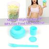 1pc, Salad Cup, Salad Meal Shaker Cup, Plastic Healthy Salad Container Wih Fork, Salad Dressing Holder, Salad Cup For Picnic Lunch Breakfast