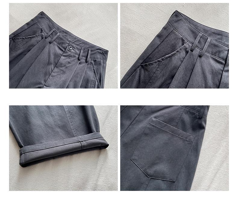 Women's High Waist Loose Casual Wide Leg Pants - Spring Collection