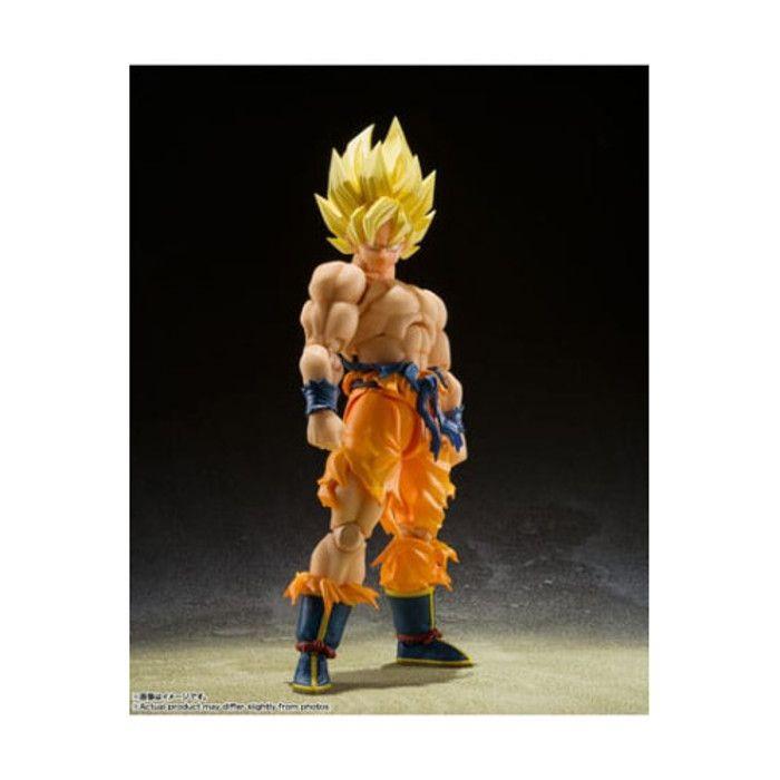Figurine d'action - BANDAI SPIRITS - Super Saiyan Son Goku - 14,5 cm - Dragon Ball - Kamehameha