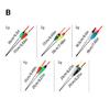 Fishing Floats and Bobbers, Spring Ovals Stick Slip Floats Fishing Floats Bobbers, Trout Float Wood Slip Fishing Bobbers