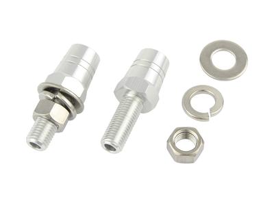 POSH 098101-03 Motorradzubehör Sequentieller Verlängerungsbügel 0,9 Zoll (24mm), Silber
