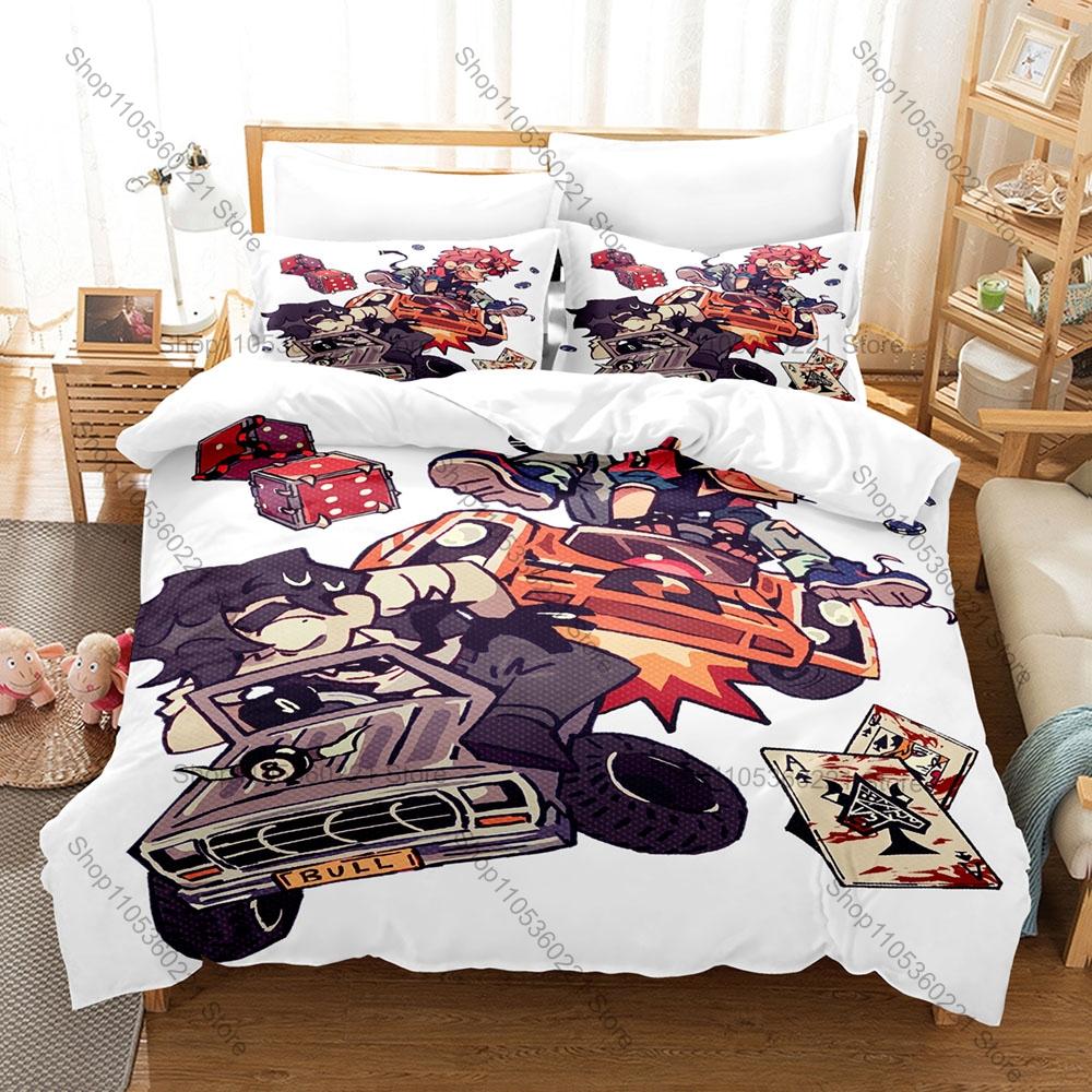 3PCS Jackpot Crash Course Text Pattern Duvet Cover Set Minimal Casino Typography Bedding Cover With 2 Pillowcases Bedroom Decor