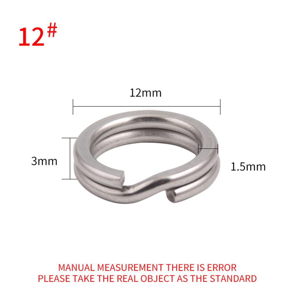 Portable Fishing Connector Split Ring Split Ring Accessories