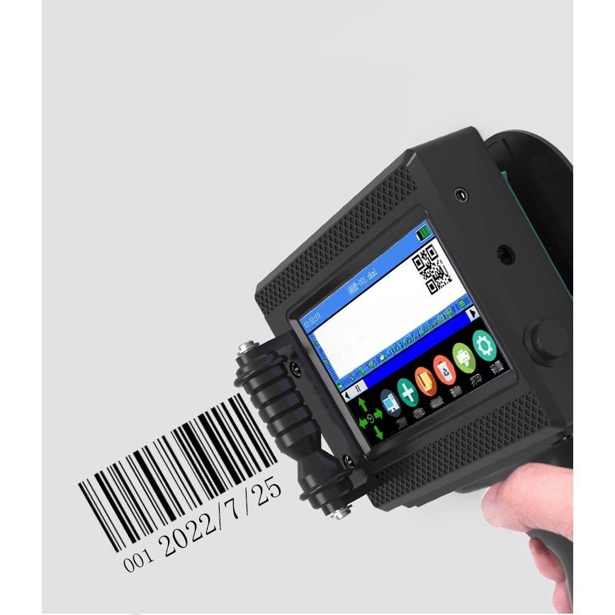 25.4mm Handheld Inkjet Date Printer 24 Languages Digital Automatic Coding Machine Portable Label Machine
