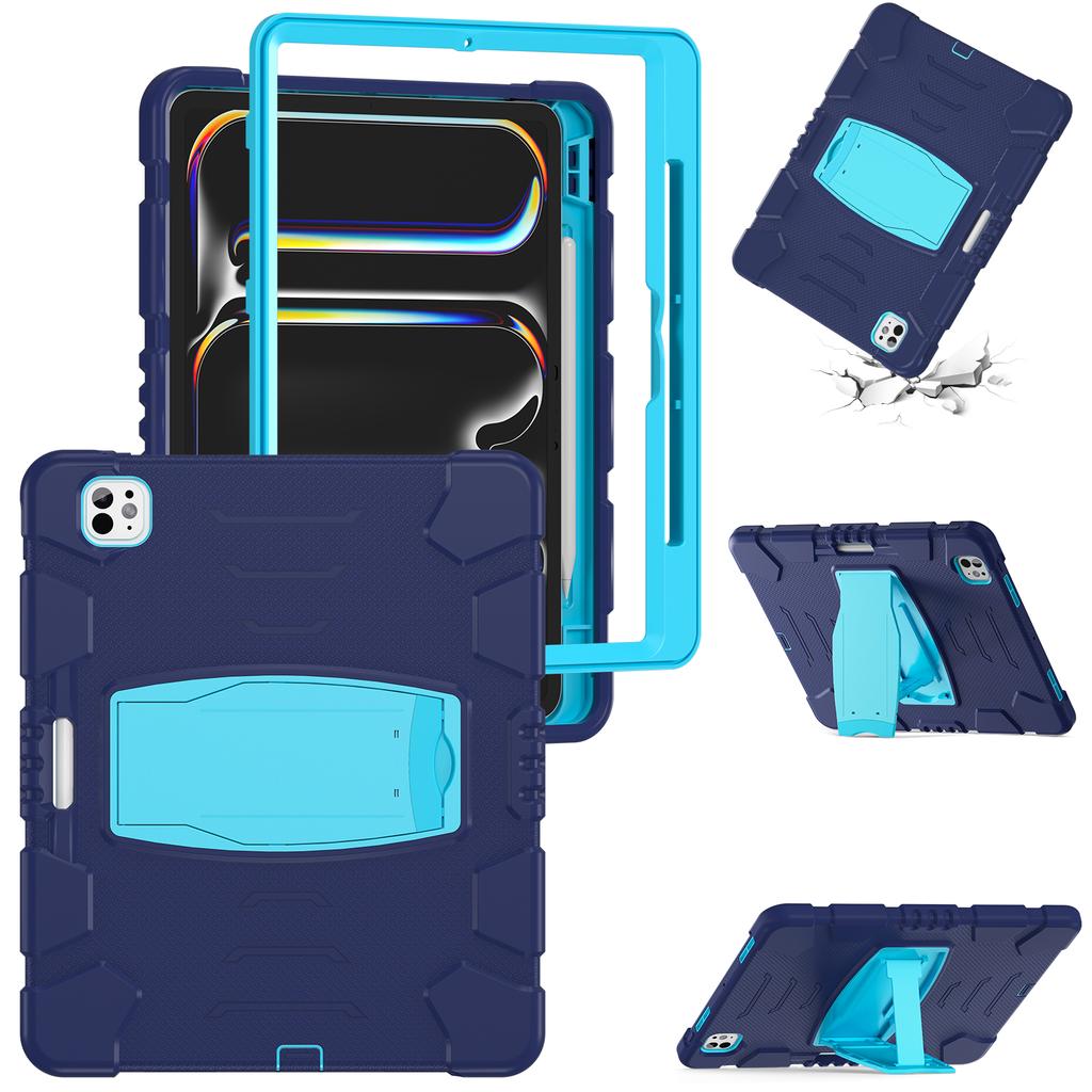 Για το iPad Pro 13 (2025)/(2024) Θήκη με Βάση PC+Σιλικόνη Αντι-πτώση Κάλυμμα Tablet