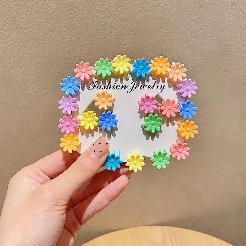 

25 шт., милая мини-заколка для волос для девочек, милые аксессуары для волос с героями мультфильмов, головные уборы, заколки, милые заколки для волос, головной убор, заколки