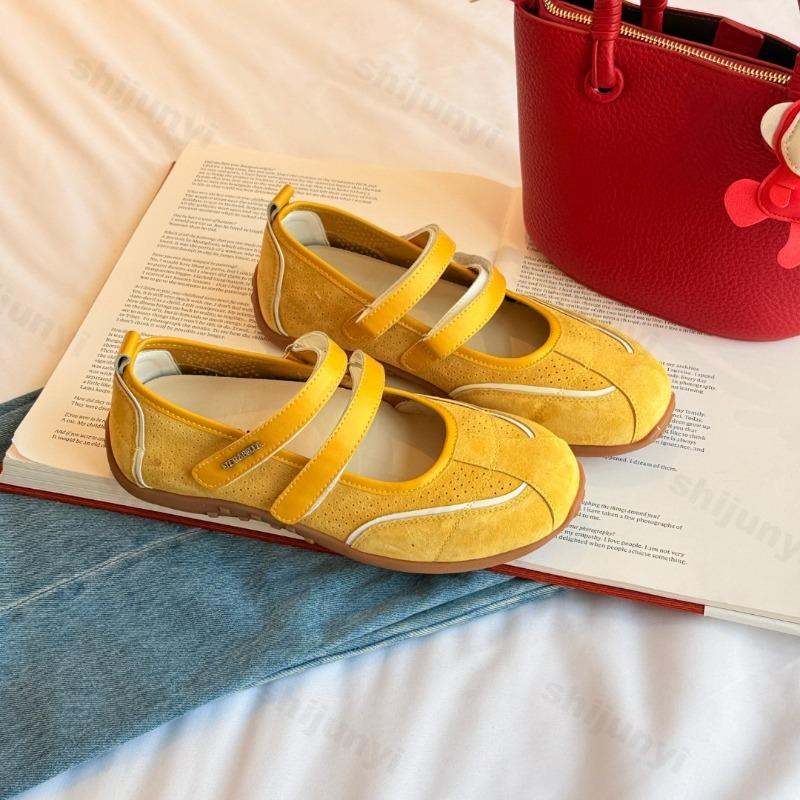 Fashion 2025 Spring New Style Retro Soft Soled Casual Mary Jane Single Shoes for Women Shallow Mouth Comdortable Fashion Trend Sneakers