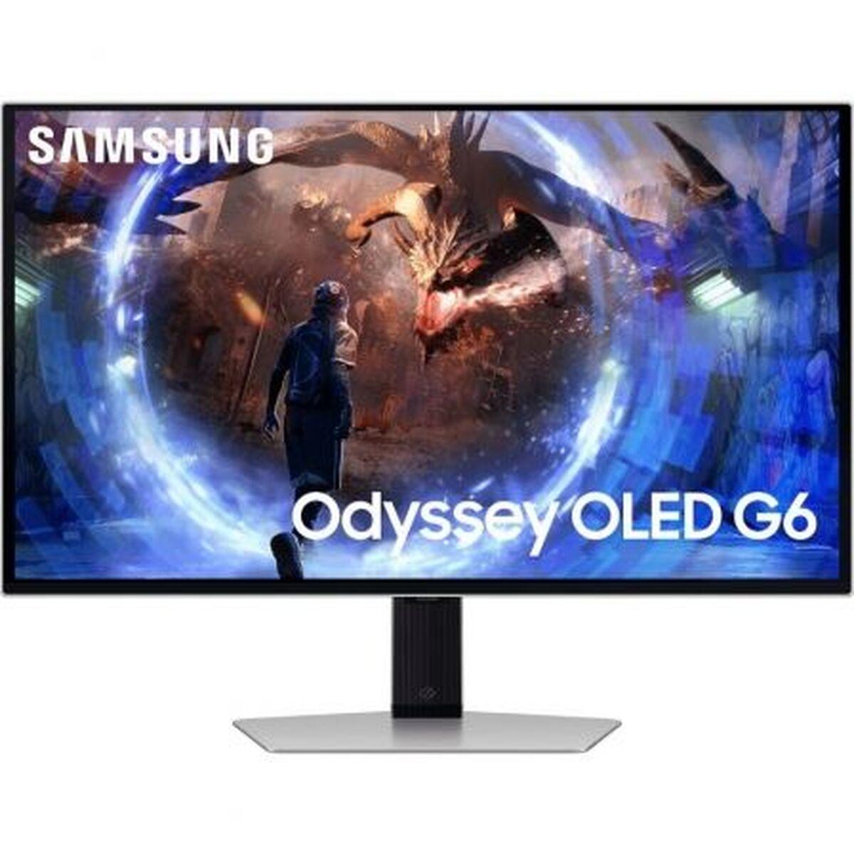 Samsung G60SD Computermonitor 27 Zoll QHD 360Hz Silber silber