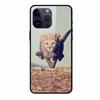 Phone Case for Apple Iphone 15 Pro 15 Plus Tempered Glass Hard Back Cover for Iphone 15 Pro Max Iphone15 Wolf  Lion Funda Capa