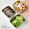 Stainless Steel Square Food Storage Container with Transparent Lid
