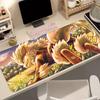 Cute Cartoon Mouse Pad Kawaii Anime P-Pokemon Arcanine Desk Mat Soft Smooth Table Pad for Office Laptop Computer for Desktop