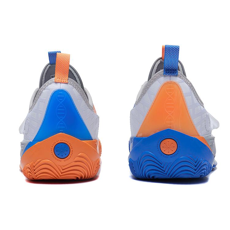Li Ning Wade 808 2 Cushioning Slip Resistant Abrasion Resistant Low Top Basketball Shoes Men's Mismatched Color ABPT017-3