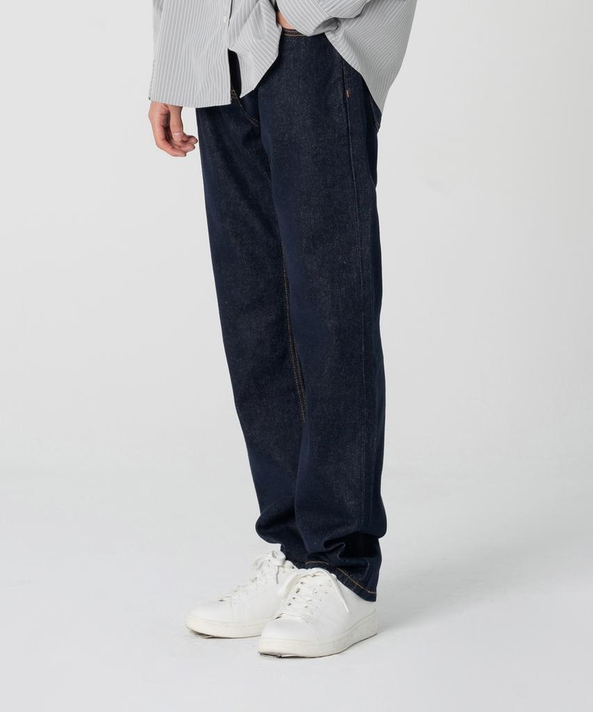 CONNECT KINLOCH Straight Denim Pants (Dark Indigo)