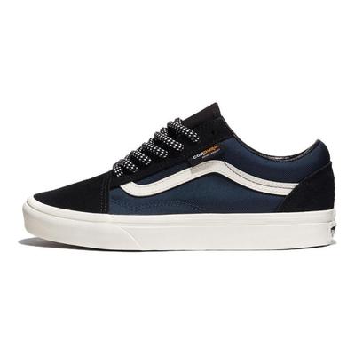 Old Skool Abrasion Resistant Low Top Skateboard Shoes Unisex Dark Blue Sneakers VN000CT8LKZ