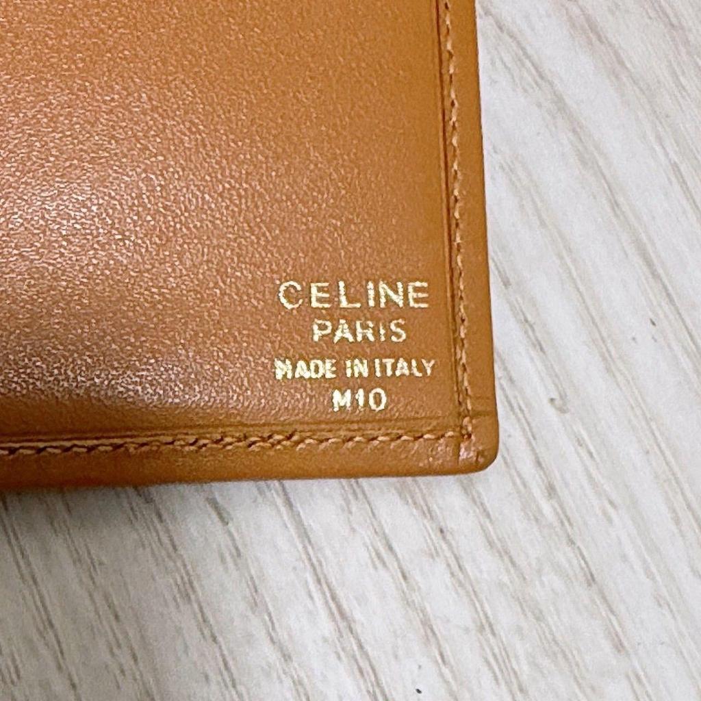 Used (Excellent Condition) CELINE (Celine) Long Wallet PVC Macadam Pattern
