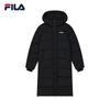 FILA Women's Winter Hooded Mid-Length Down Jacket