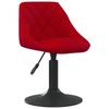 Day and Night - Day and Night Red Velvet Dining Chair
