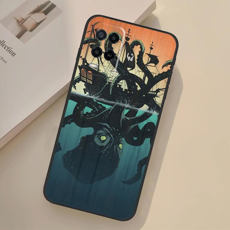 

Чехол-осьминог для Oppo A94 A74 A54 A80 A60 A40 A18 A38 A58 A78 A98 A96 A76 A16 A15 A17 A57 A77 A5 Pro OPPO A54 5G