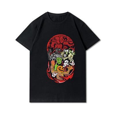 Summer Graphic Men Tees Anime Men's T-shirts Harajuku Tops Vintage Short Sleeves Oversized Unisex Shirts