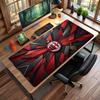 Tappetino per Mouse Grande Stampato AC Milan, Tappetino Morbido in Gomma Antiscivolo per Scrivania da Gioco per Ufficio Laptop Computer Decorazione