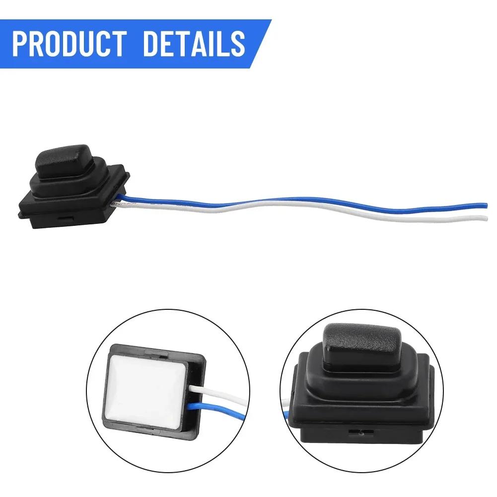 1pcs Cars Front Left Doors Handles Small Buttons Switch Black Suitable For KIA For NIRO 2016-21 Exterior Replacement Accessories