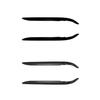 BMW E46 3 Series 1998-2004 Headlight Eyebrows Stickers - Exterior Trim Accessories
