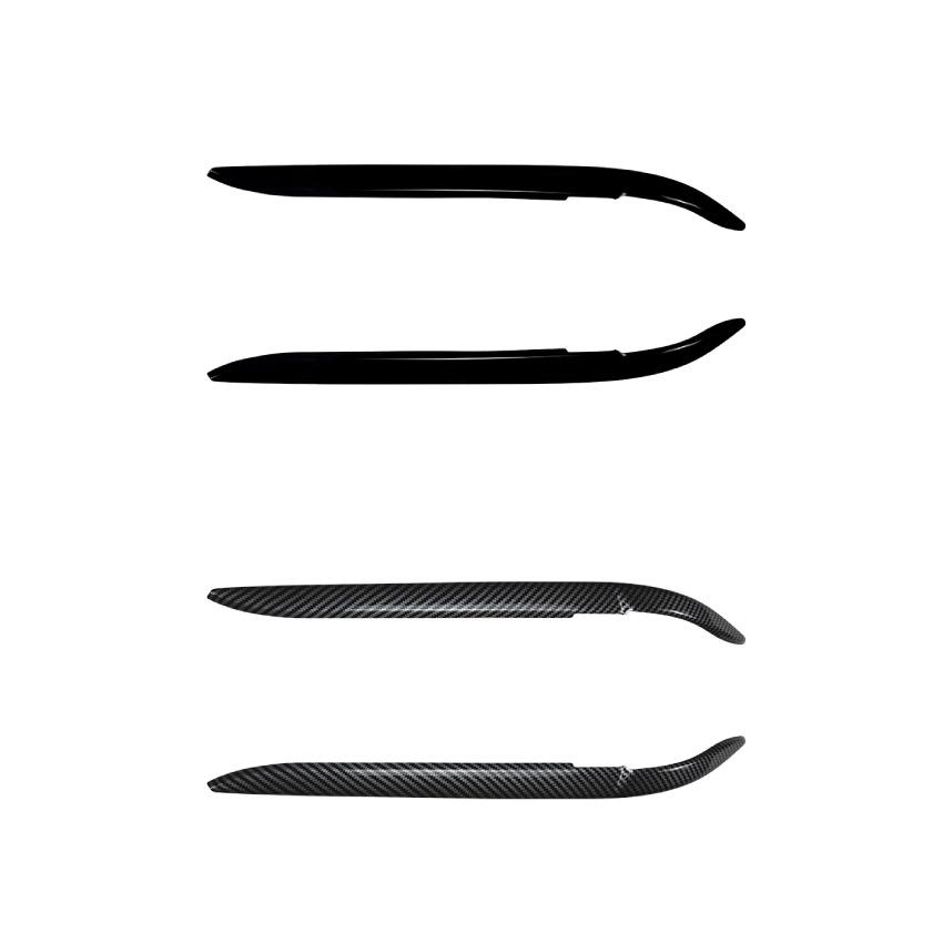 BMW E46 3 Series 1998-2004 Headlight Eyebrows Stickers - Exterior Trim Accessories