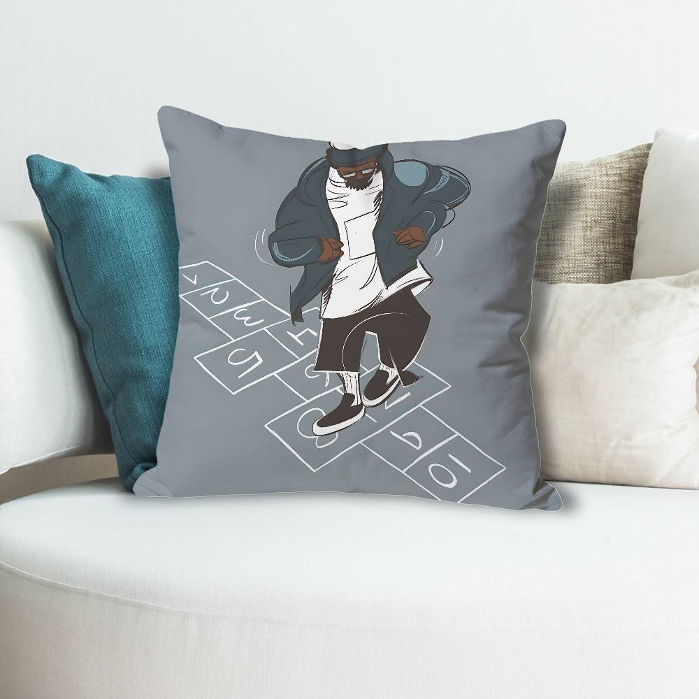 kkendrick Rapper llamar Various Sizes Square Pillow Case For Car Home Bedchamber Decor Custom Valentine gift