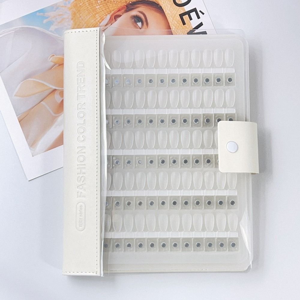 Magnetic Nail Sample Display Book No Pattern Nail Art Display Booklet  Nail Art