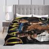 Damon Salvatore Blanket Quality Super Soft  Bedding Throws Autumn Boy Girl Couch Chair Sofa Bed Funny Bedspread