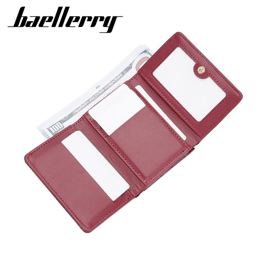 Fashion PU Leather Short Wallet Portable Crocodile Pattern Coin Purse Lightweight Korean ID Card Holder Women Wallet