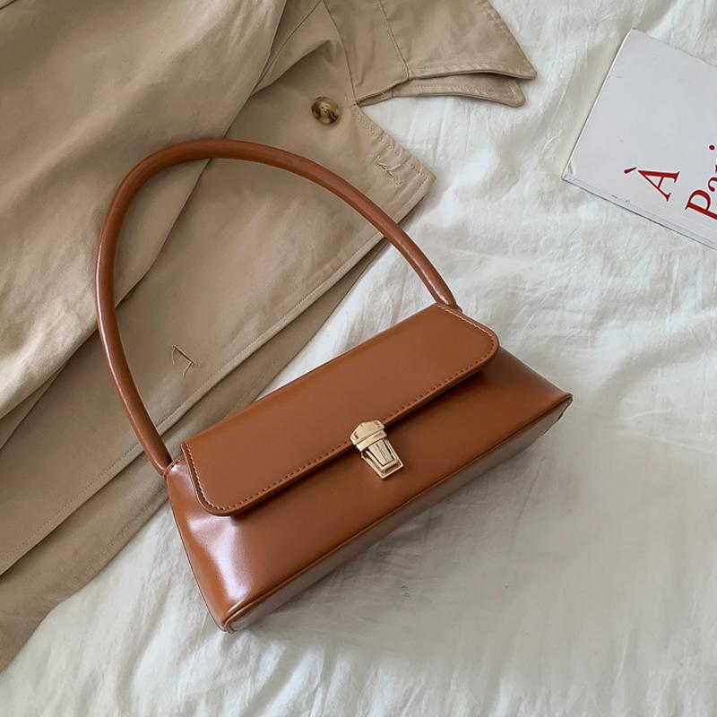 Crossbody Bags Design Underarm 2026 Shoulder Bag Female Handbag And Purses Solid Color