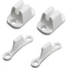 2 Sets Caravan Door Retainer Catch Nylon Door Stop Retaining Catch Latch for RV Caravan Camper Motorhome Boat Door Retainer Holder Door Stopper