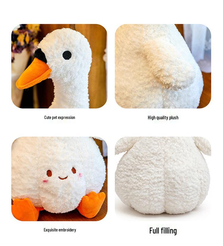 Internet Celebrity Garlic Duck Plush Toy - Cute, Creative Sofa Cushion & Adorable Doll Figure