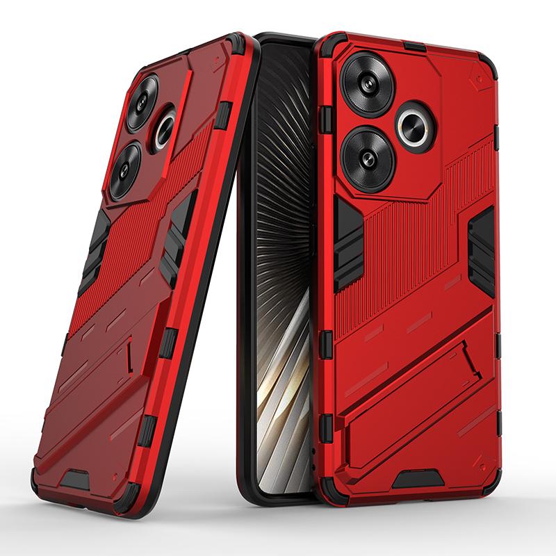For Xiaomi Redmi Turbo3 Case Armor Shockproof Phone Case For Redmy Turbo3 Turbo 3 RedmiTurbo3 5G Car Magnetic Holder Back Cover