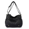 Women's Bag Large Capacity Soft Leather Shoulder Bag Tote Bag Middle-aged Bag Wash Leather Texture Crossbody Bag