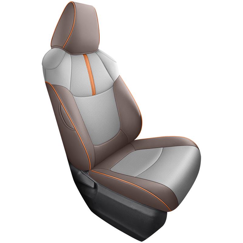 Avalon Universal Leder Autositzbezug für Vier Jahreszeiten - Vollständige Umhüllung, Fünf-Sitzkissen