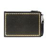 Gucci Guccy Star Print Leather Clutch Wallet Unisex wallet Black 5104890GUSN1055