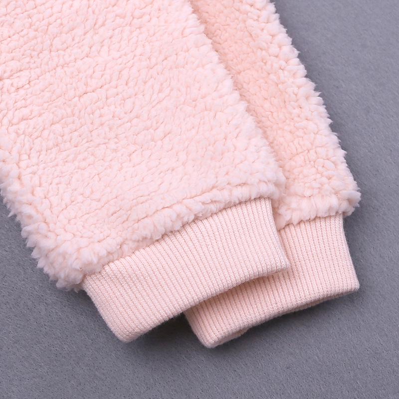 Boys' and Girls' Winter Outerwear: Outdoor Cotton Coat & Fluffy Sweater - Popular INS Style