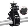 Universal Rotating Clamp With 1/4 DSLR Bike Bicycle Handlebar Clamp Bracket Tripod Mount Screw Clip Action Tripods Accessories