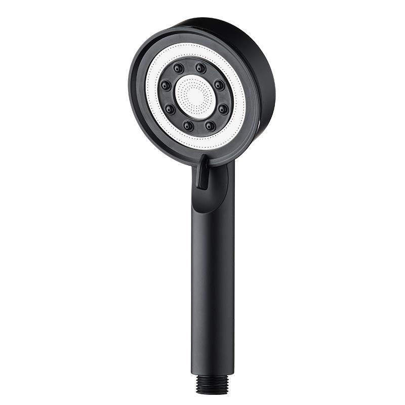 

Душевая лейка, стальной лист, насадка для душа под давлением, комплект ручных душевых головок, пятискоростной многофункциональный универсальный интерфейс