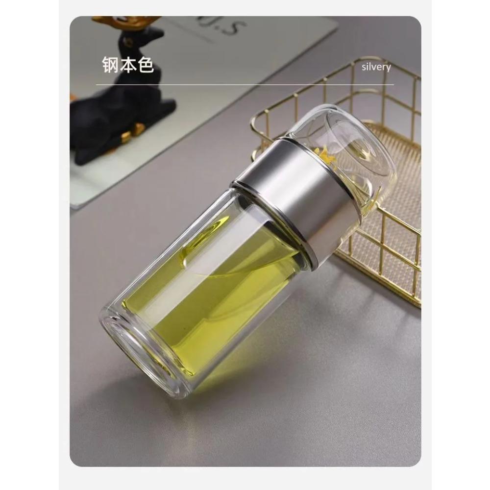 500ML Tea Water Bottle High Borosilicate Glass Double Layer Tea Water Cup Infuser Tumbler Drinkware Water Bottle With Tea Filter
