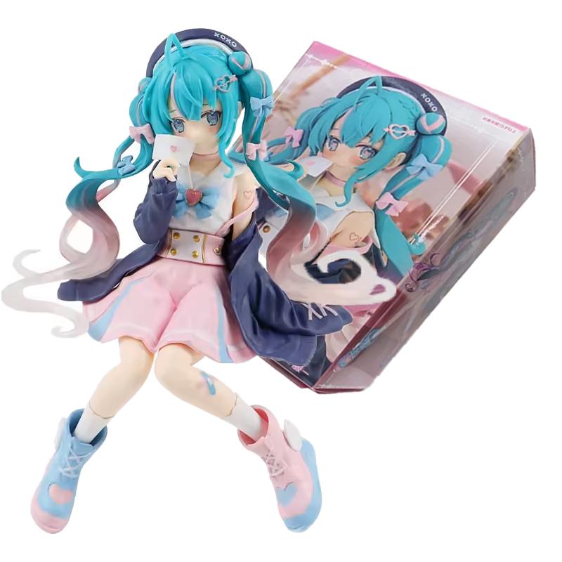 11cm Hatsune Miku Anime Figure Fashion Subclture Miku Action Figure Christmas Gift PVC Collection Model Doll Toys