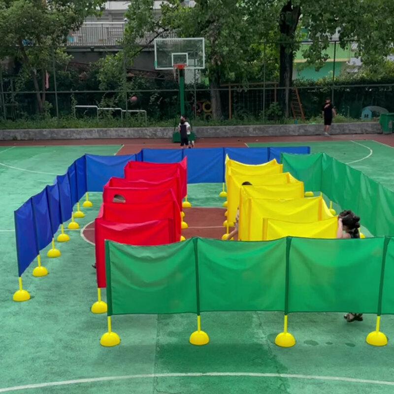 Colorful Labyrinth Outdoor Sensory Training Game