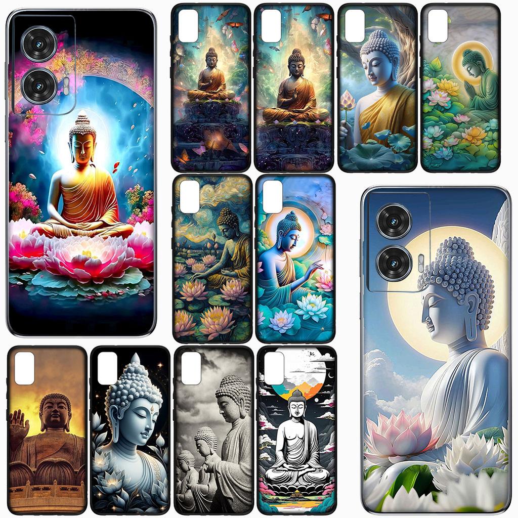 for Motorola Moto G86 G57 G67 G24 G15 G54 Power G13 G14 G34 G35 G45 G60 G53 G55 G64 G75 G72 Phone Case Lord Buddha Wallpaper