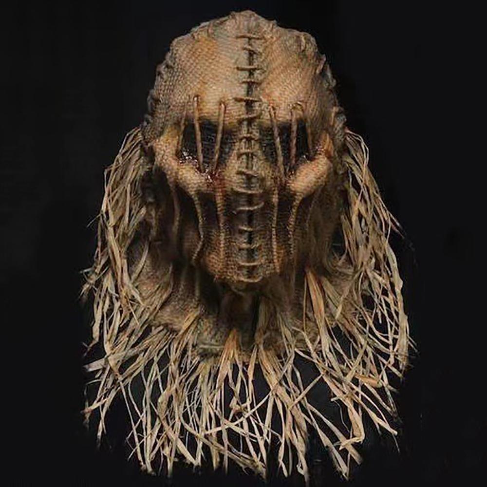 Halloweenská latexová maska Hororový vrah Strašidelný strašák Cosplay Kostýmové večírky Rekvizity